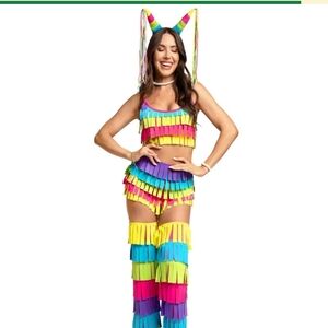Tipsy Elves Sexy Pinata Costume. Great For Cinco de Mayo And Halloween!